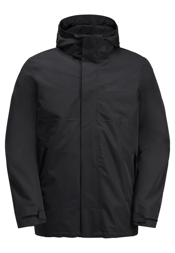 Jack Wolfskin Luntal 3in1 Jassen Heren Zwart | 22235563