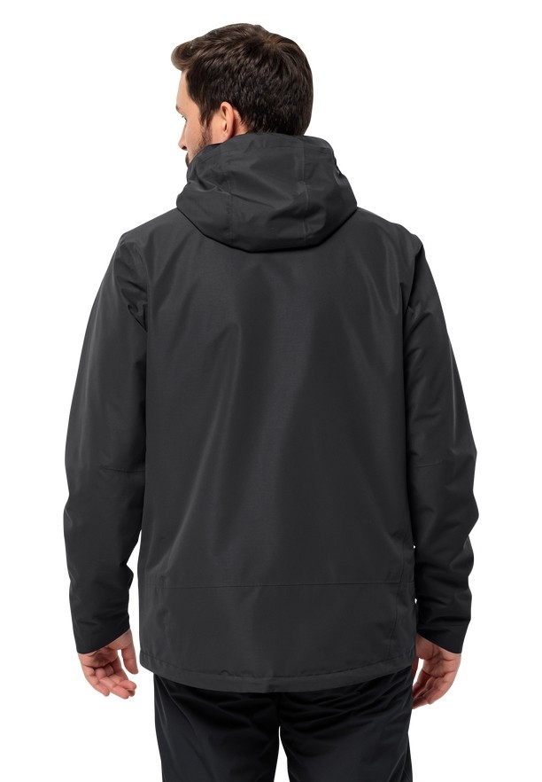 Jack Wolfskin Luntal 3in1 Jassen Heren Zwart | 22235563