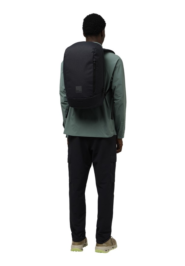 Jack Wolfskin Mainkai Laptop Rugzakken Heren Zwart | 11581898