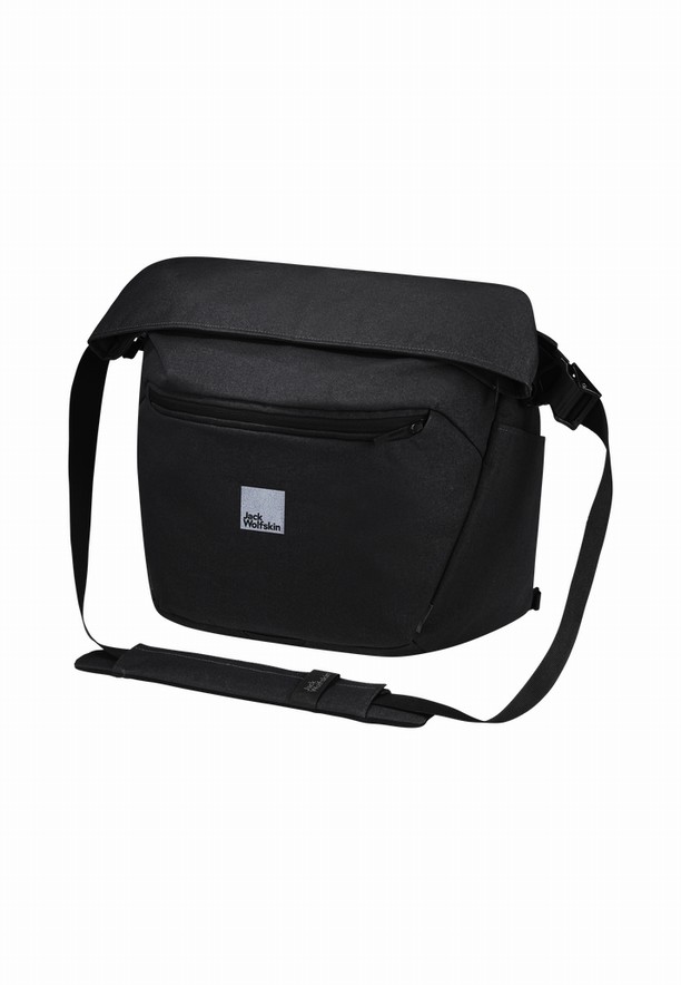 Jack Wolfskin Mainkai Messenger 2in1 Schoudertassen Heren Zwart | 93598910