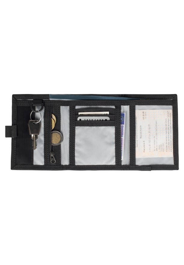 Jack Wolfskin Mainkai Portefeuille Dames Zwart | 84486806