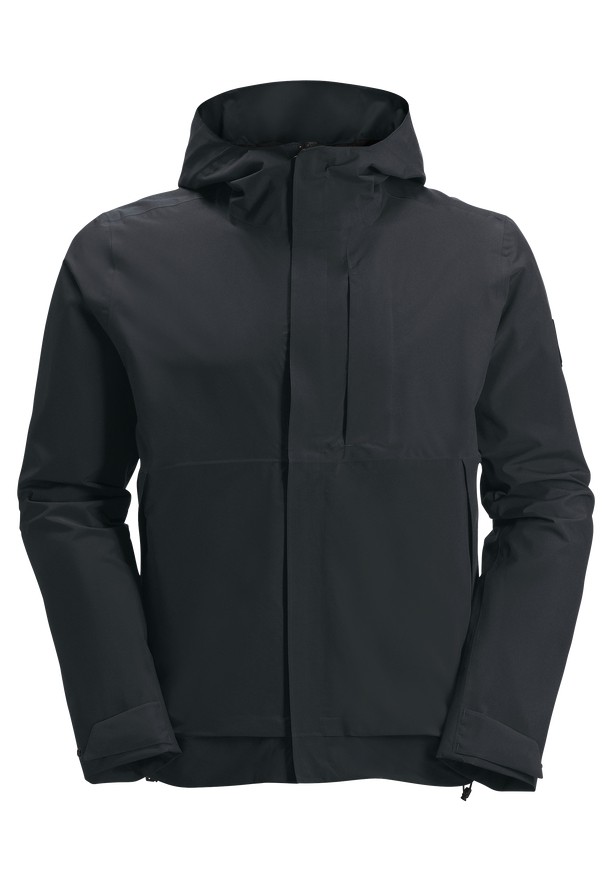Jack Wolfskin Mainkai Regenjassen Heren Zwart | 26304396