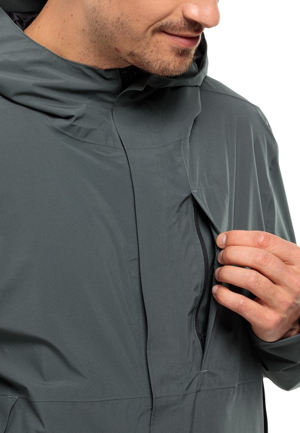 Jack Wolfskin Mainkai Regenjassen Heren Groen | 87910329