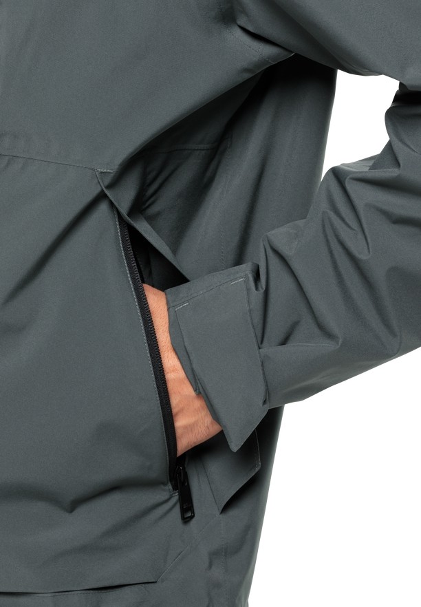 Jack Wolfskin Mainkai Regenjassen Heren Groen | 87910329