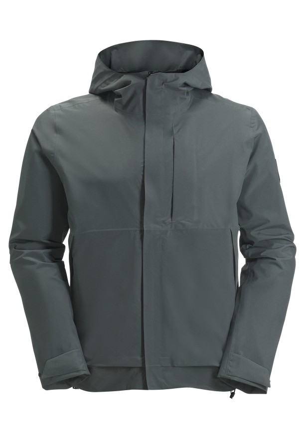 Jack Wolfskin Mainkai Regenjassen Heren Groen | 87910329