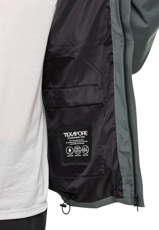 Jack Wolfskin Mainkai Regenjassen Heren Groen | 87910329