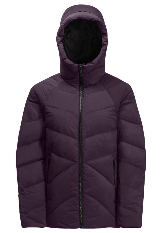 Jack Wolfskin Marienplatz Donsjas Dames Paars | 59015784