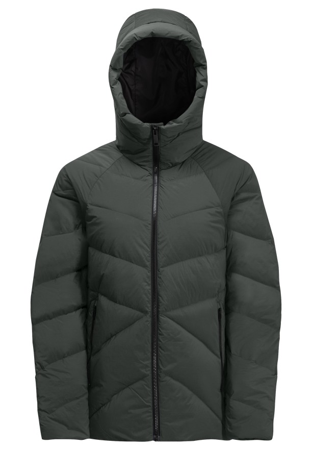 Jack Wolfskin Marienplatz Donsjas Dames Grijs | 45619947
