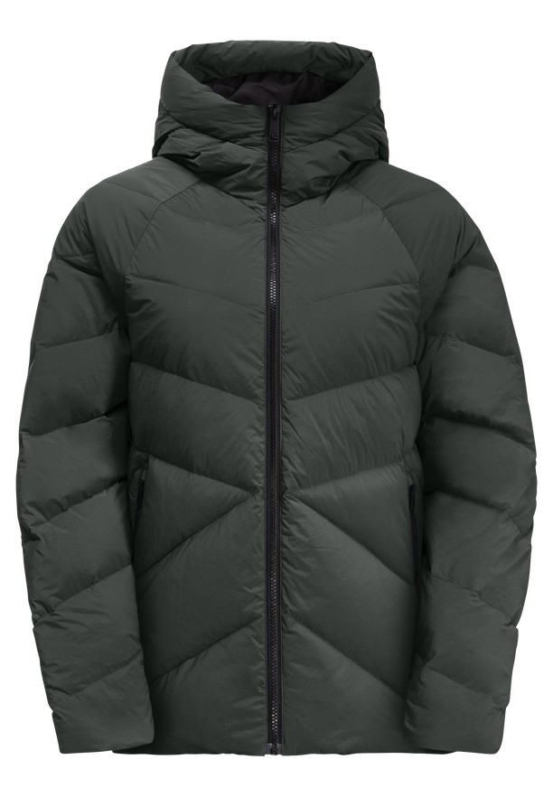 Jack Wolfskin Marienplatz Donsjas Dames Grijs | 45619947