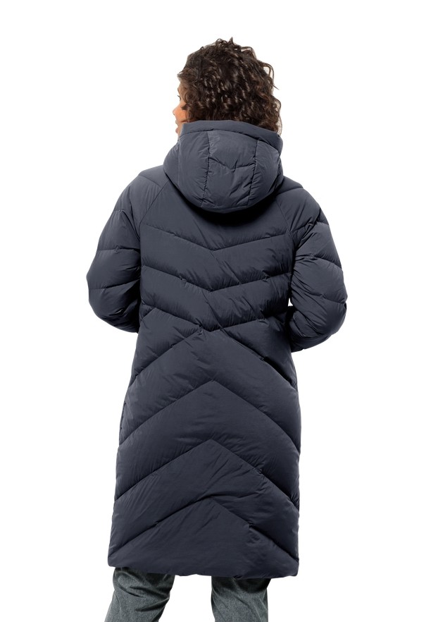 Jack Wolfskin Marienplatz Donzen Jassen Dames Donkerblauw | 55364207