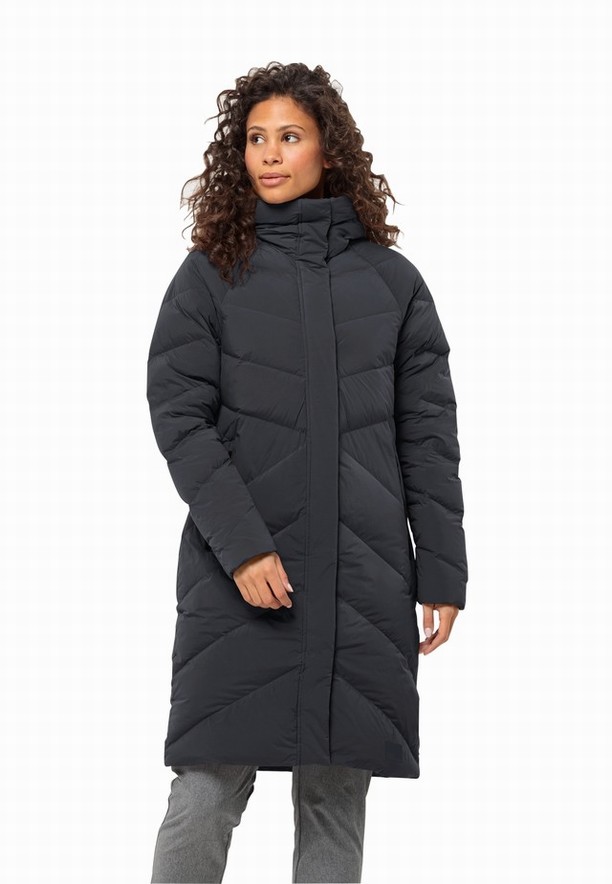 Jack Wolfskin Marienplatz Donzen Jassen Dames Zwart | 51883645