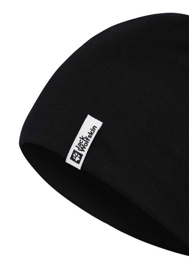 Jack Wolfskin Merino Muts Heren Zwart | 97767580
