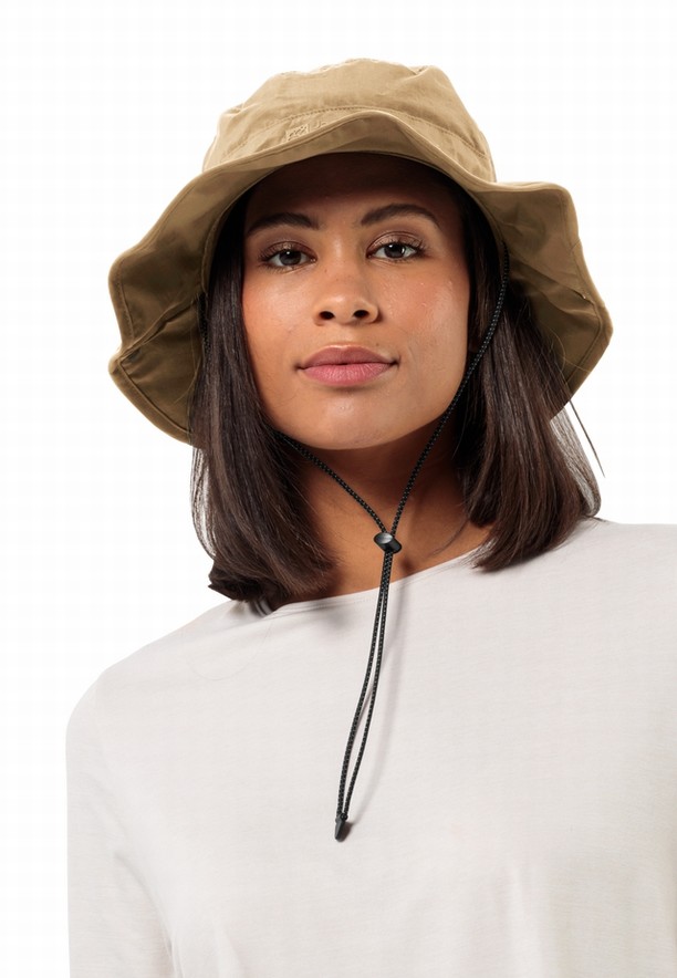 Jack Wolfskin Mesh Bucket Hoed Heren Bruin | 70444130