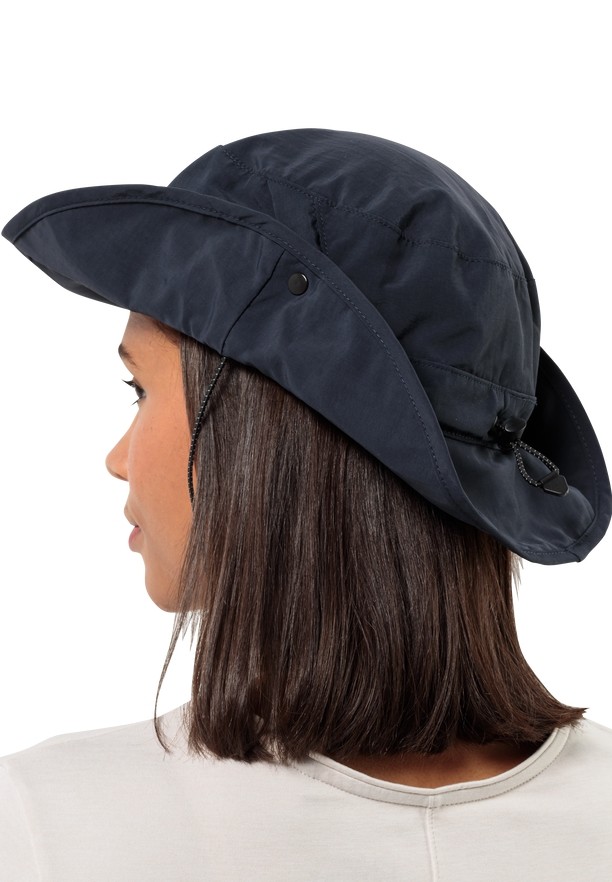 Jack Wolfskin Mesh Bucket Hoed Heren Donkerblauw | 27403857