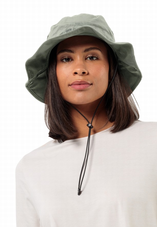 Jack Wolfskin Mesh Bucket Hoed Heren Mintgroen | 23818556