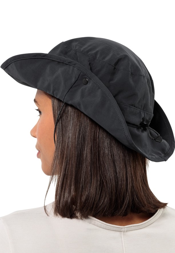 Jack Wolfskin Mesh Hoeden Dames Zwart | 80922499
