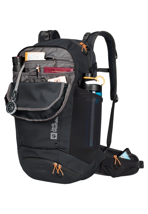 Jack Wolfskin Moab Jam Shape 30 Fietsrugzak Heren Zwart | 23038802
