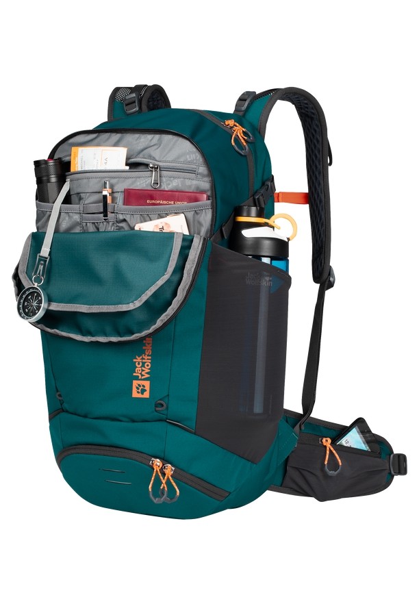 Jack Wolfskin Moab Jam Shape 30 Fietsrugzak Heren Groen | 40526470