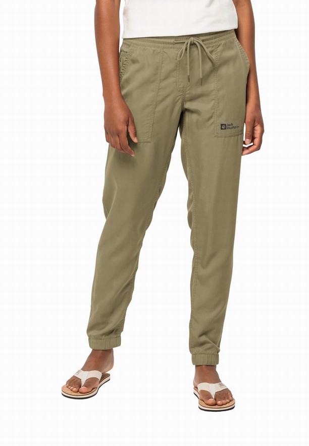 Jack Wolfskin Mojave Broek Dames Olijfgroen | 19014905