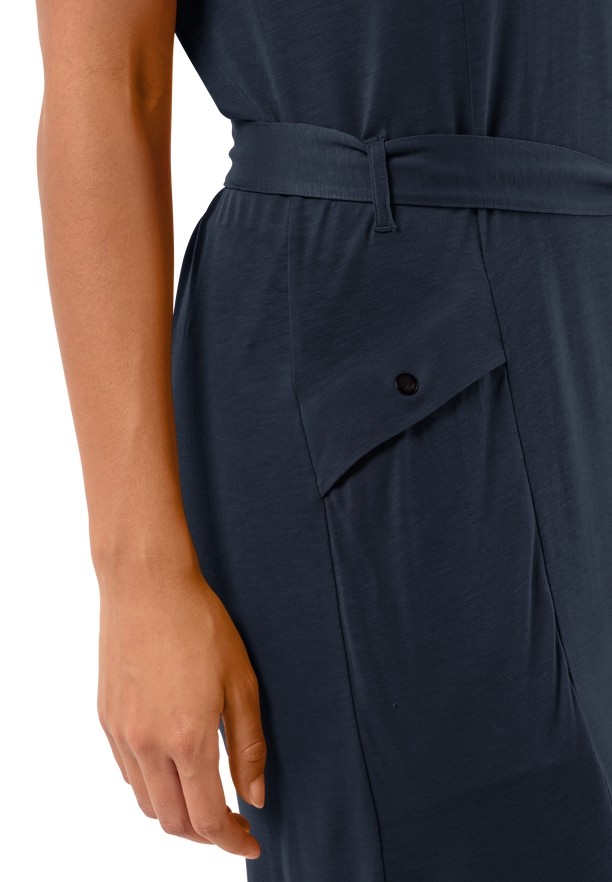 Jack Wolfskin Mola Jurk Dames Donkerblauw | 96083262