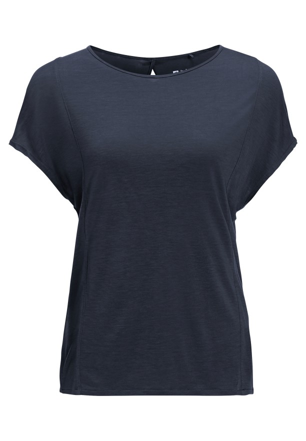 Jack Wolfskin Mola T-shirts Dames Donkerblauw | 20104810