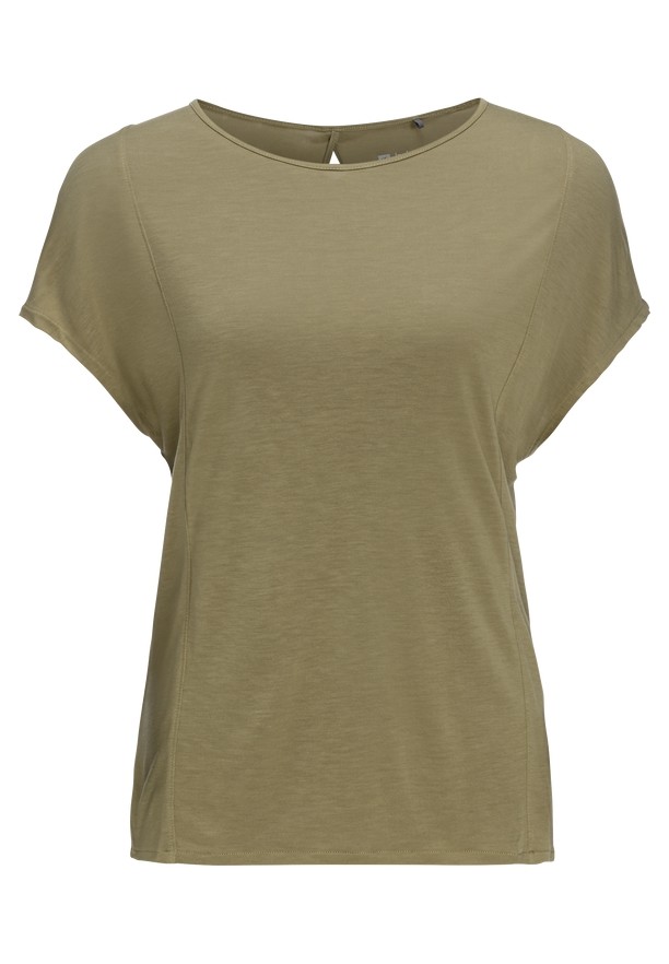 Jack Wolfskin Mola T-shirts Dames Olijfgroen | 31665907