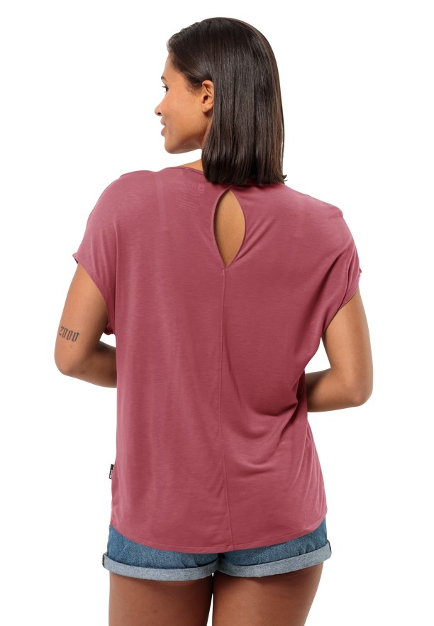 Jack Wolfskin Mola T-shirts Dames Roze | 81621355