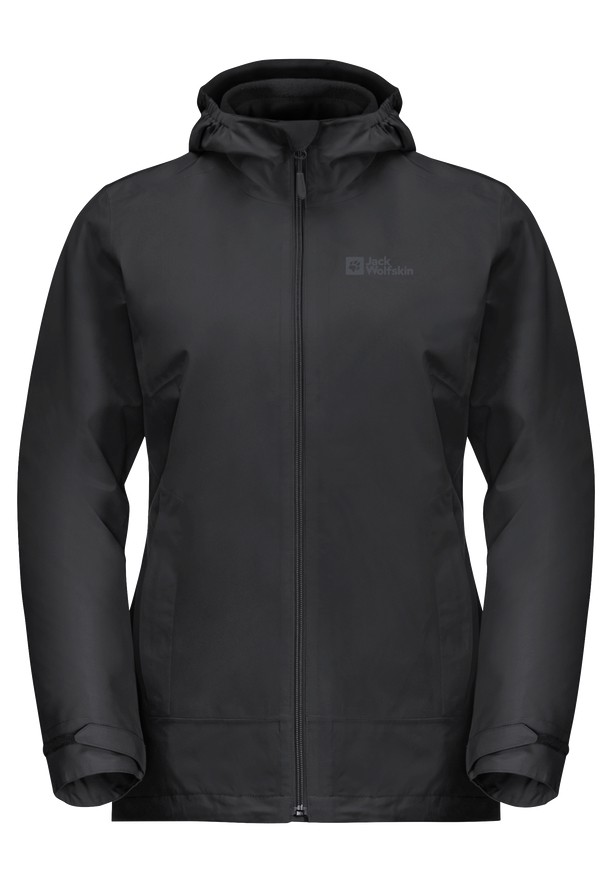 Jack Wolfskin Moonrise 3in1 Jassen Dames Zwart | 37764960