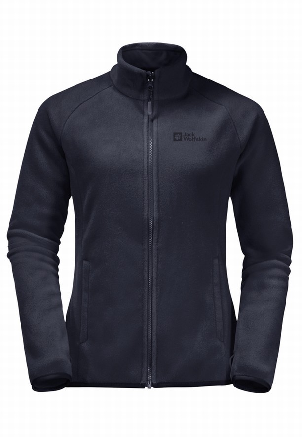 Jack Wolfskin Moonrise Fz Fleece Jassen Dames Donkerblauw | 40360857