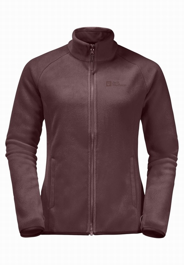 Jack Wolfskin Moonrise Fz Fleece Jassen Dames Bordeaux | 71084014