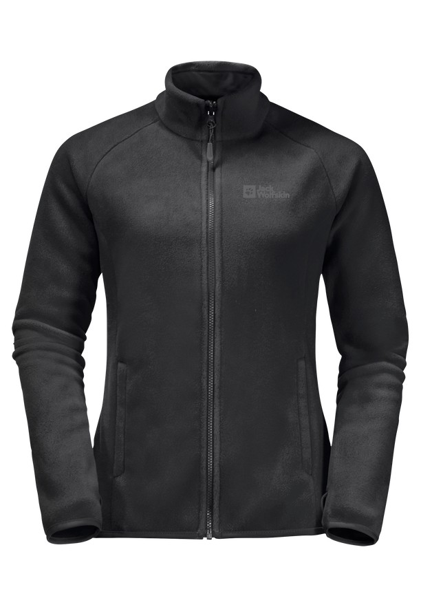 Jack Wolfskin Moonrise Fz Fleece Jassen Dames Zwart | 83039795