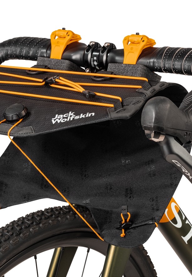 Jack Wolfskin Morobbia Bar Roll Fietstas Dames Zwart | 20612198