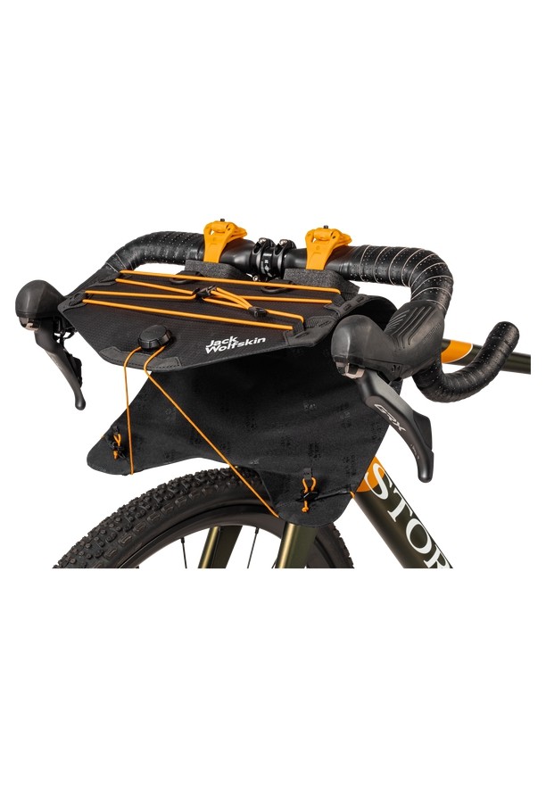 Jack Wolfskin Morobbia Bar Roll Fietstas Dames Zwart | 20612198