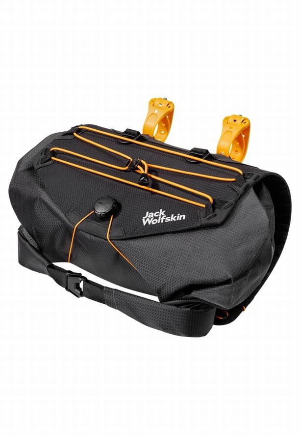 Jack Wolfskin Morobbia Bar Roll Fietstas Dames Zwart | 20612198