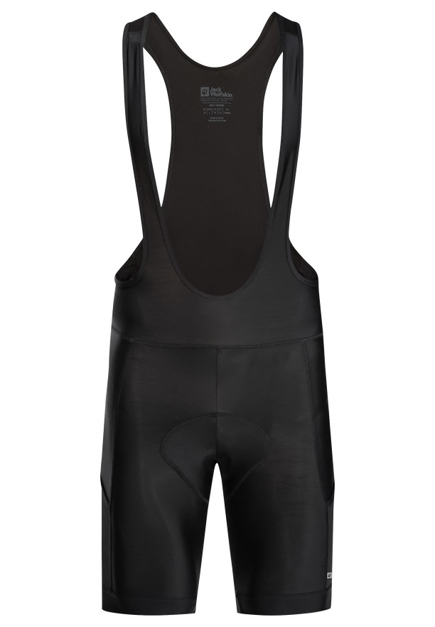 Jack Wolfskin Morobbia Bib Korte Broek Heren Zwart | 43187741