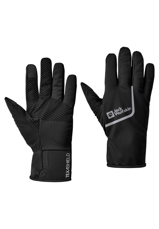 Jack Wolfskin Morobbia Light Handschoenen Dames Zwart | 52906895