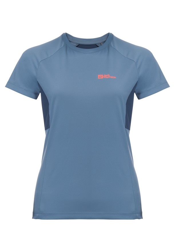Jack Wolfskin Narrows T-shirts Dames Blauw | 33389688