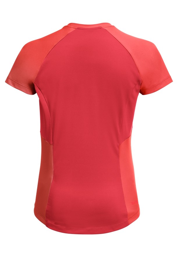 Jack Wolfskin Narrows T-shirts Dames Rood | 44560985