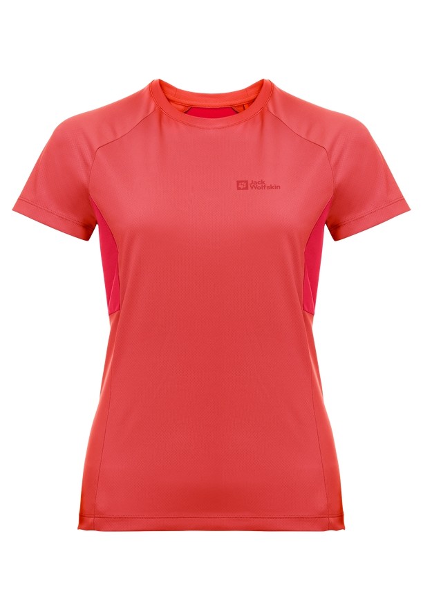Jack Wolfskin Narrows T-shirts Dames Rood | 44560985