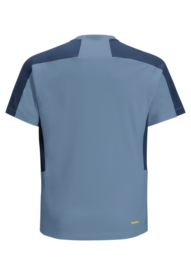 Jack Wolfskin Narrows T-shirts Heren Blauw | 14775628