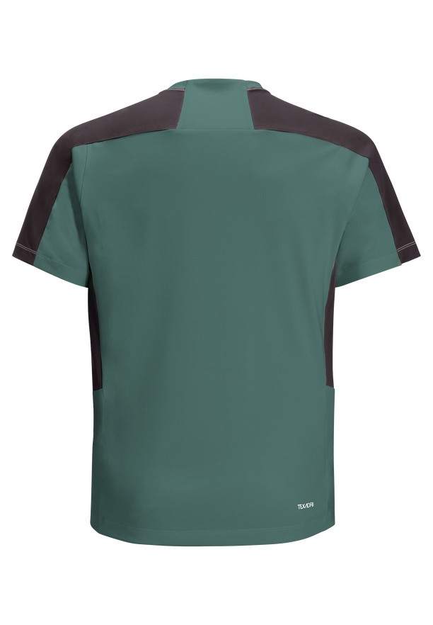 Jack Wolfskin Narrows T-shirts Heren Groen | 40434675