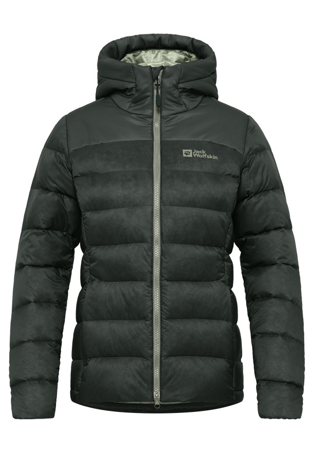 Jack Wolfskin Nebelhorn Donsjas Dames Groen | 71778257