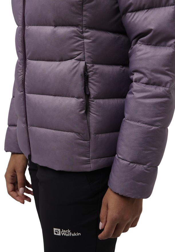 Jack Wolfskin Nebelhorn Donsjas Dames Paars | 34664753
