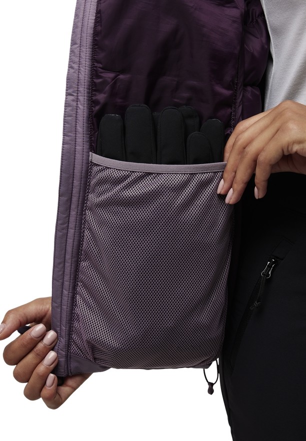 Jack Wolfskin Nebelhorn Donsjas Dames Paars | 34664753