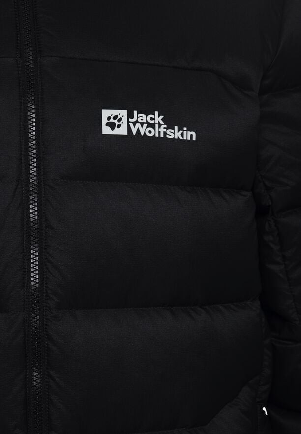 Jack Wolfskin Nebelhorn Hoody Donsjas Heren Zwart | 70903212