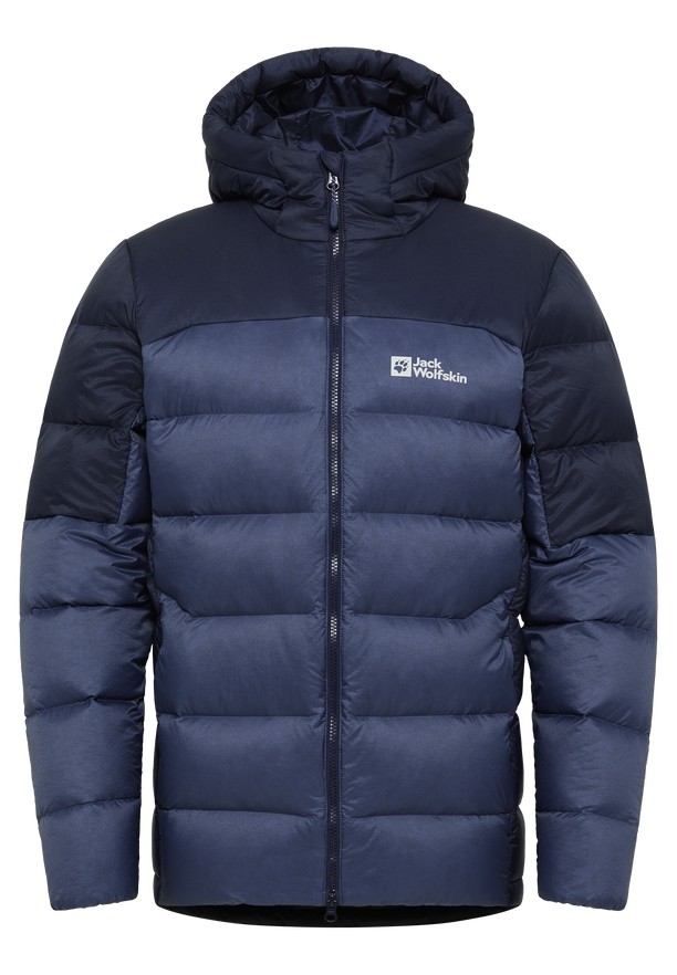 Jack Wolfskin Nebelhorn Hoody Donsjas Heren Donkerblauw | 76764699