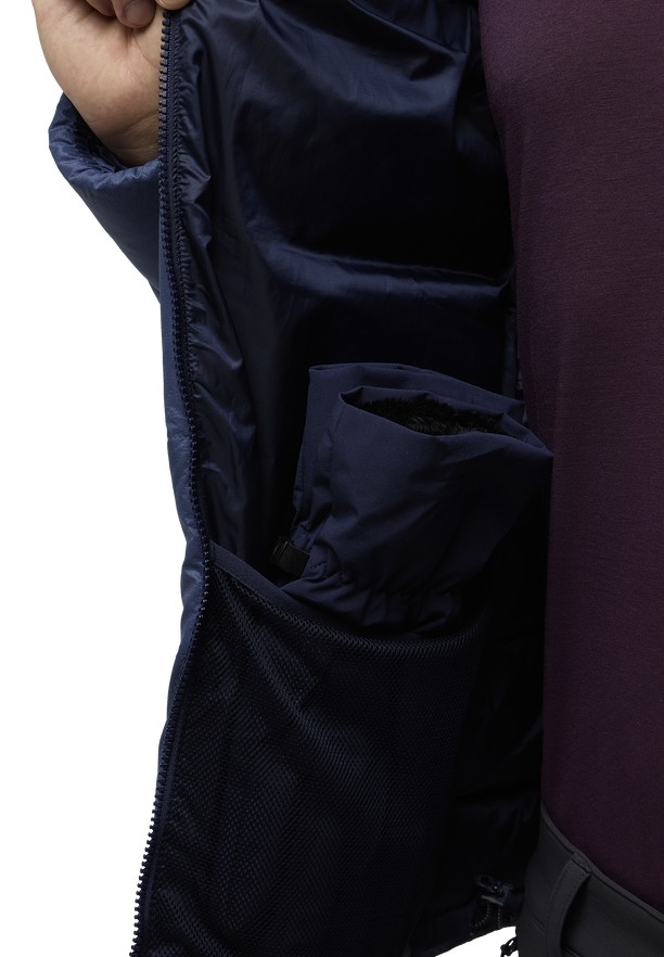 Jack Wolfskin Nebelhorn Hoody Donsjas Heren Donkerblauw | 76764699