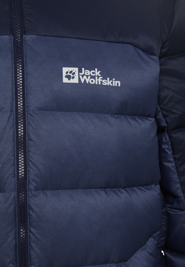 Jack Wolfskin Nebelhorn Hoody Donsjas Heren Donkerblauw | 76764699