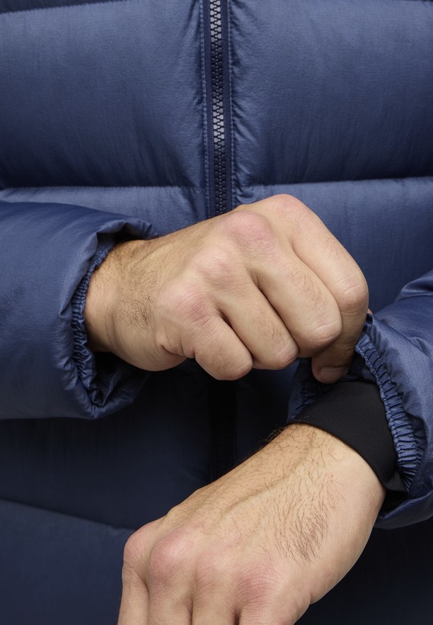 Jack Wolfskin Nebelhorn Hoody Donsjas Heren Donkerblauw | 76764699