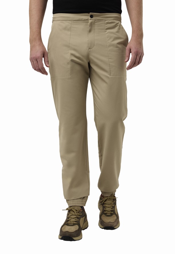 Jack Wolfskin Newport Broek Heren Khaki | 42665424